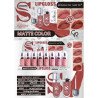 LIPGLOSS MATTE COLOR 24H.(€0,85 UNIDADE) PACK 24 ROMÂNTICO MATTE