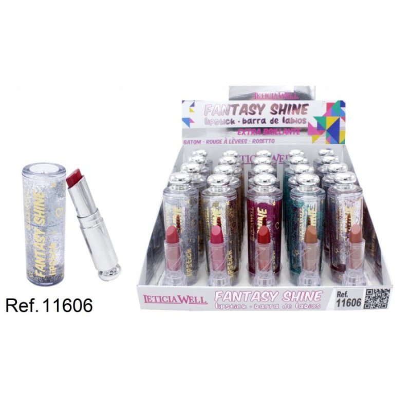 LIPSTICK FANTASY SHINE (€1.25 UNIT) PACK 20 LETICIA WELL