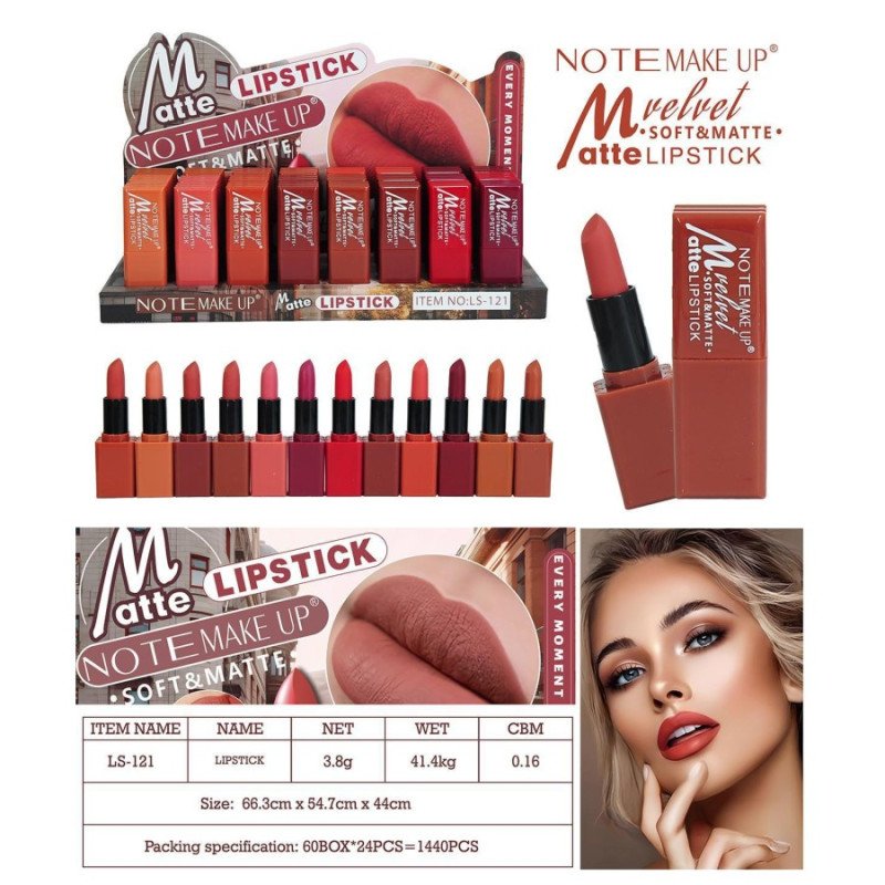 Rouge à Lèvres Velvet Matte Note Make Up