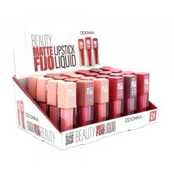 ROUGE À LÈVRES LIQUIDE MAT BEAUTÉ (0,65€ UNITÉ) PACK 24 D'DONNA