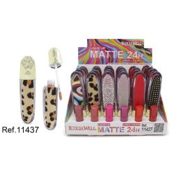 LÍQUIDO LIP MATTE 24H. CÓLON INTENSOS (1,09€ UNIDADE) PACK 24 LETICIA BEM