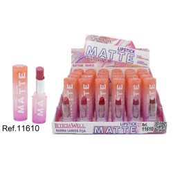 ROUGE À LÈVRES FIX MAT (0,89€ UNITÉ) PACK 24 LETICIA WELL