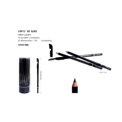 CRAYON YEUX NOIR 17,5CM.(0,43€ UNITÉ)PACK 24 EASY PARIS