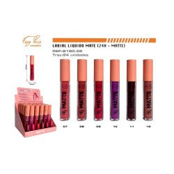 LIPSTICK MATTE 24H.(€0.82 UNIT) PACK 24 EASY PARIS
