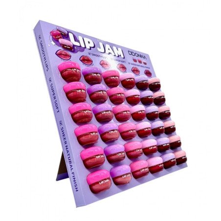 GLOSS LIP GLAM (0,59€ UNITÉ) PACK 36 D'DONNA