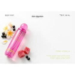 NÉVOA CORPORAL ROSA VIVALA 90ML. DOM ALGODON