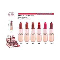 LIPSTICK LONG LASTING 24H. (€0.73 UNIT) PACK 24 EASY PARIS