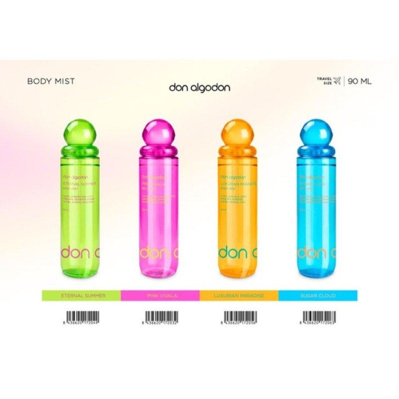 Body Mist 90 ml Pack 20 | Cosmex