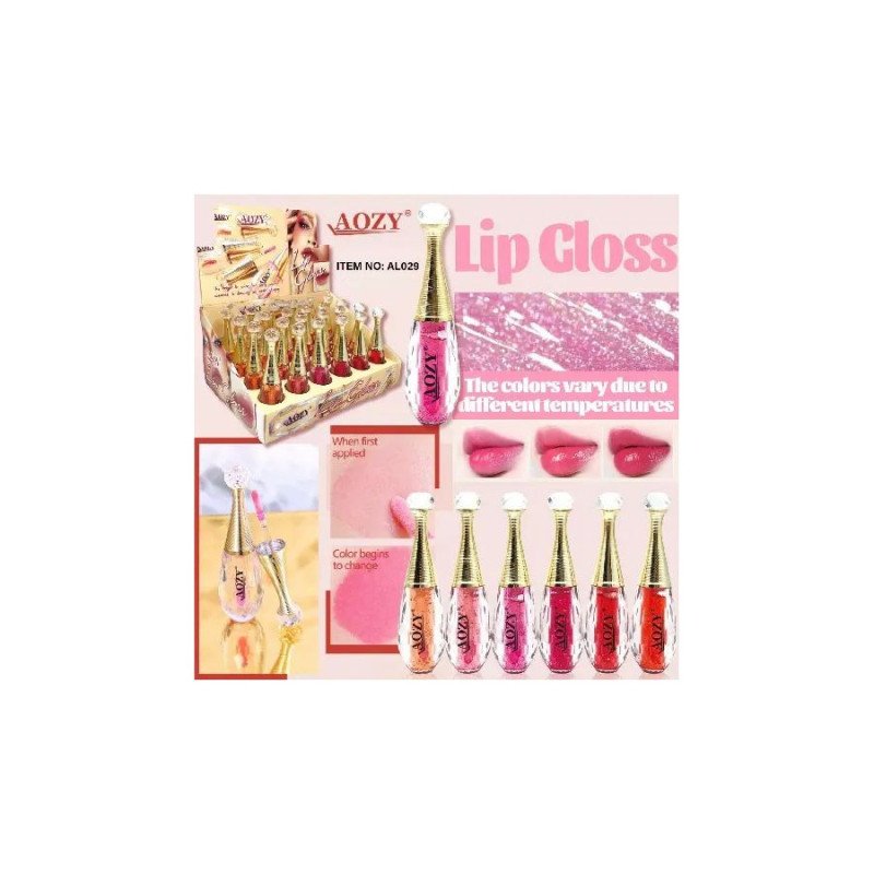 LIPGLOSS MAGIC (0.85€ UNIDAD) PACK 24 AOZY