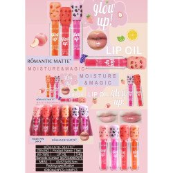 LIP OIL GLOW UP! LONG LASTING (0.85€ UNIDAD) PACK 24 ROMANTIC MATTE