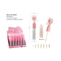 LIPGLOSS SWEET CANDY CAT (0.78€ UNIDAD) PACK 24 EASY PARIS