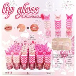 BORBOLETA LIPGLOSS (0,95€ UNIDADE) PACK 24 MODELO SORTE