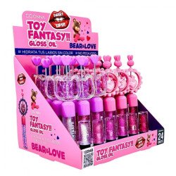 LIPGLOSS OIL FANTASY TOY!!(0.69€ UNIDAD) PACK 24 D'DONNA