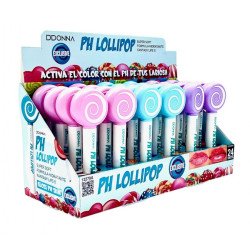 LIPGLOSS PH LOLLIPOP (0.65€ UNIDAD) PACK 24 D'DONNA