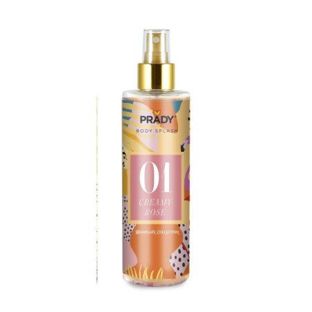 BODY SPLASH 01 CREAMY ROSE 250ML. (1.70€ UNIT)PACK 12 PRADY