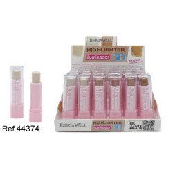 ILLUMINATEUR 3D ÉBLOUISSANT (0,55€ UNITÉ) PACK 24 LETICIA WELL