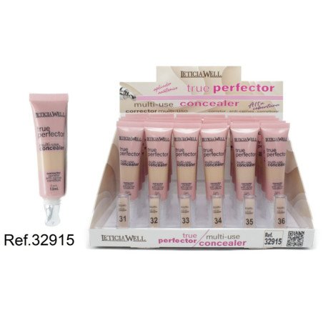 TRUE PERFECTOR CONCEALER MULTI-USAGE (0,95 € 8UNITÉ) PACK 24 LETICIA WELL