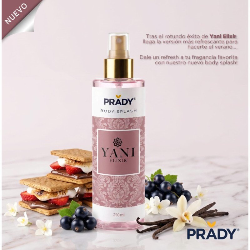 BODY SPLASH YANI ELIXIR 250ML. PRADY
