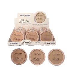 MAQUILLAJE COMPACTO BUTTER (0.99€ UNIDAD) PACK 24 EASY PARIS