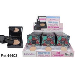 MAKEUP BB CUSHION WATER FEELING SPF15.(€1.39 UNIT) PACK 15 LETICIA WELL