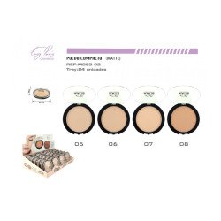MAKE-UP COMPACT MATTE (0.87€ UNIDAD) PACK 24 EASY PARIS