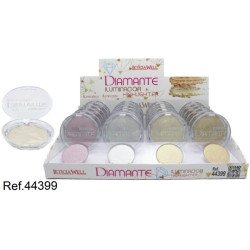 DIAMOND ILLUMINATING POWDER (€0.75 UNIT) PACK 24 LETICIA WELL