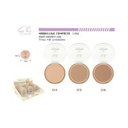 COMPACT ANTIOXIDANT MAKEUP (€1.25 UNIT) PACK 12 EASY PARIS