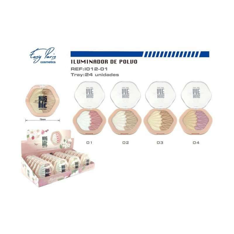 HUG ME SUPER SHINE ILLUMINATOR (€0.89 UNIT) PACK 24 EASY PARIS