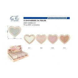 ILUMINADOR EN POLVO CUORE (1.05€ UNIDAD) PACK 24 EASY PARIS
