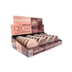 BRONZING POWDER NATURAL GLOW (0.87€ UNIDAD) PACK 24 D'DONNA
