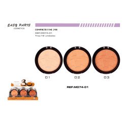 SUPER FINE COMPACT MAKEUP (€1.35 UNIT) PACK 12 EASY PARIS