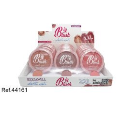 BIG BLUSH MATTE Ø9.5cm.(€1.39 UNIT) PACK 18 LETICIA WELL