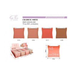 BLUSH MAT (0,69€ UNITÉ) PACK 24 EASY PARIS