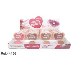 BLUSH PRETTY HEARTS (0.68€ UNIDAD) PACK 24 LETICIA WELL