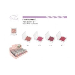 BLUSH MOUSSE (€0.69 UNIT) PACK 24 EASY PARIS