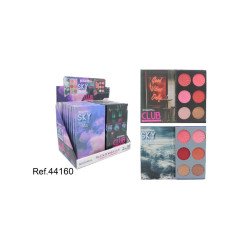 SET PALETTE DE MAQUILLAGE (2,25 € UNITÉ) PACK 16 LETICIA WELL