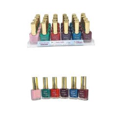 9 DIAS VERNIZ EFEITO GEL 13ML. (0,58€ UNIDADE) PACK 24 EASY PARIS