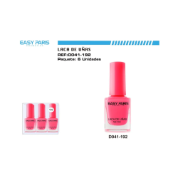 VERNIZ DE PREGOS (0,49€ UNIDADE) PACK 6 EASY PARIS