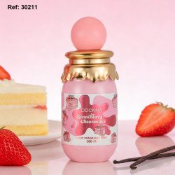 Brume corporelle cheesecake aux fraises 300ML. D'DONNA