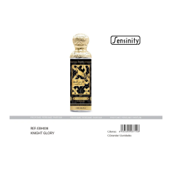 BRUME CORPOREL KNIGHT GLORY NOIR UNISEXE 250ML. SENSINITÉ