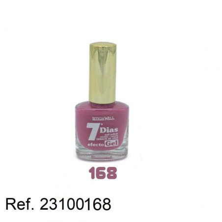 GEL EFFECT NAIL LACQUER (€0.59 UNIT) PACK 6 LETICIA WELL