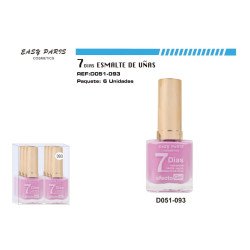 LAQUE À ONGLES EFFET GEL 13ML. (0,58 € UNITÉ) PACK 6 EASY PARIS