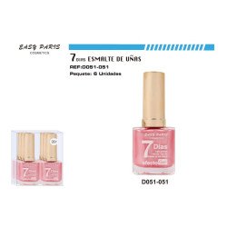 LAQUE À ONGLES EFFET GEL 13ML. (0,58 € UNITÉ) PACK 6 EASY PARIS