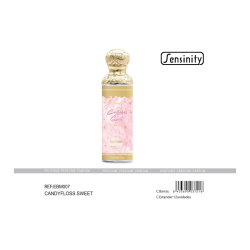 Brume corporelle barbe à papa unisexe 250ML. SENSINITÉ