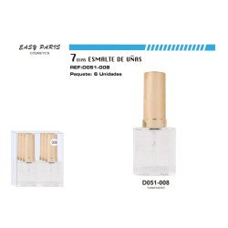 LAQUE À ONGLES EFFET GEL 13ML. (0,58 € UNITÉ) PACK 6 EASY PARIS