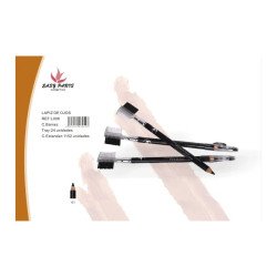 LAPIZ DE OJOS Y CEJAS BLACK (0.45€ UNIDAD) PACK 24 EASY PARIS