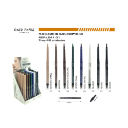 LÁPIS DE OLHOS AUTOMÁTICO (0,88€ UNIDADE) PACK 48 EASY PARIS