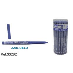 CRAYON FIXE AUTOMATIQUE POUR LES YEUX 24H BLEU CIEL (0,49€ UNITÉ) PACK 20 LETICIA WELL