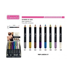 CRAYON YEUX EFFET DIAMANT + BRILLANT (0,68€ UNITÉ) PACK 64 EASY PARIS