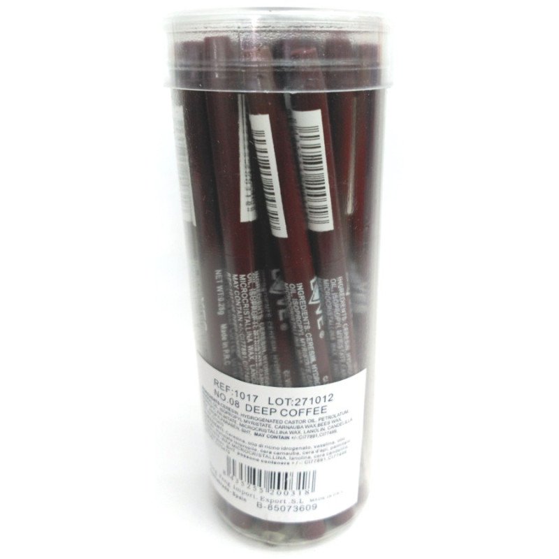 CRAYON POUR LES YEUX AUTOMATIQUE YES LOVE COULEUR BRUN (0,48€ L'UNITÉ) PACK 24